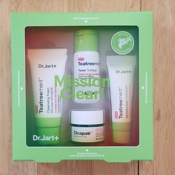 Dr. Jart+ Teatreement Mission Clear Kit BNIB - Picture 1 of 4
